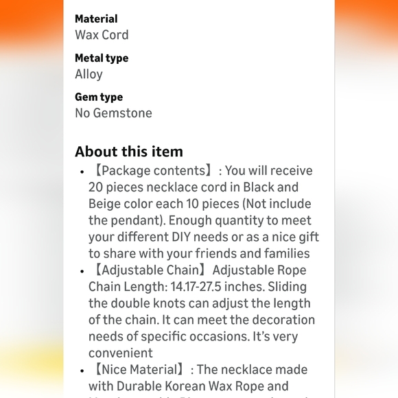 Handmade Heart Necklace - Picture 6 of 7